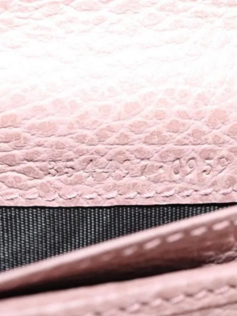 GUCCI Swing Wallet Leather Pink 354497 Auth am11608V - Picture 13 of 16